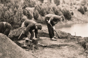 1960-мӗш ҫулта археологсем «Хула ҫучӗнче» ӗҫленӗ самант