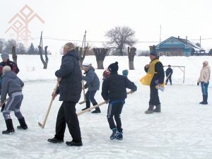 Хоккейла вылянӑ самант